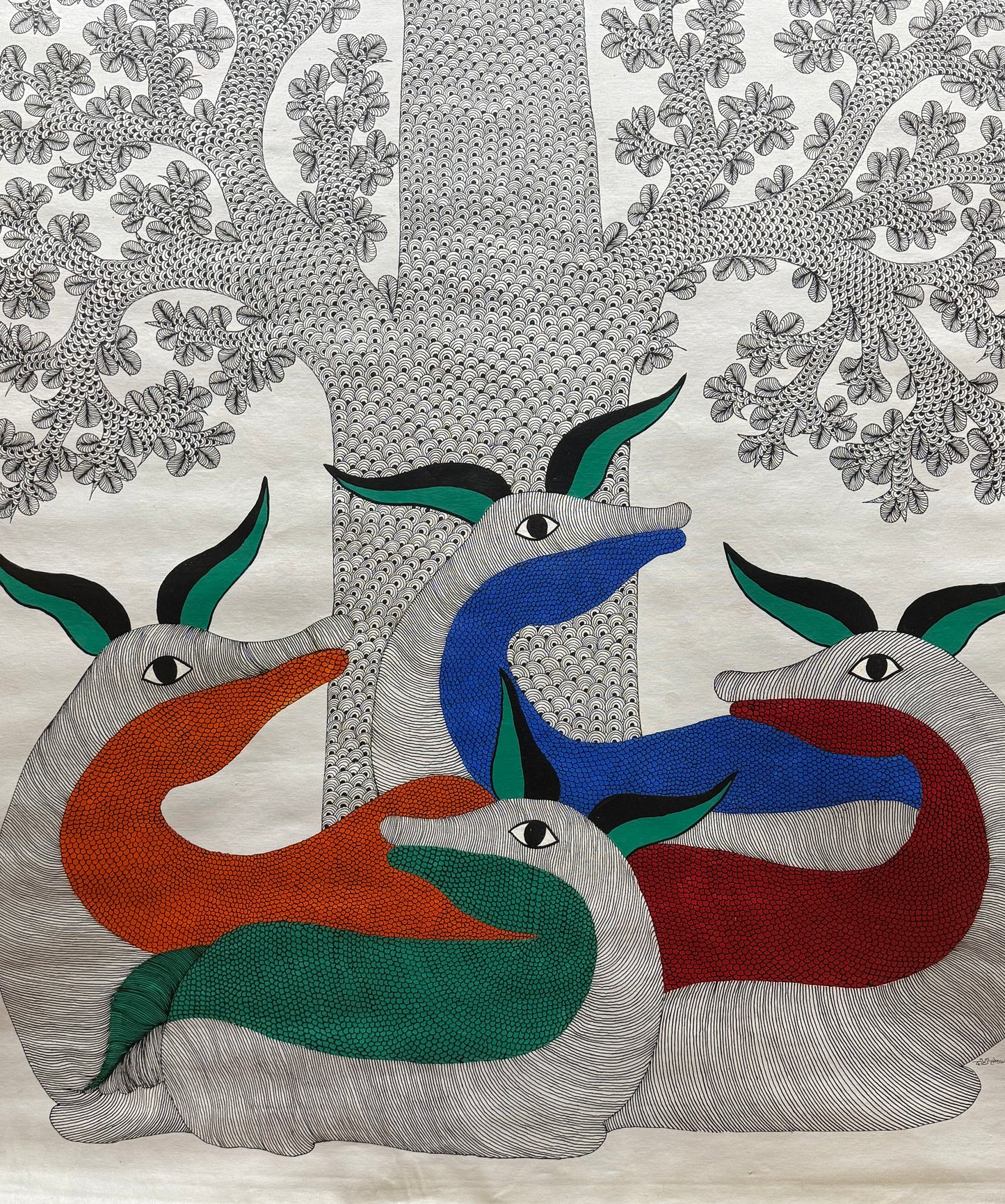 Gond Tree Of Life - 1