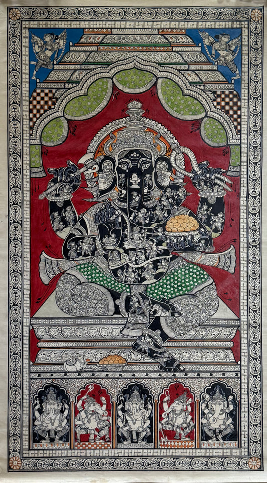 Ganesha Story Pattachitra