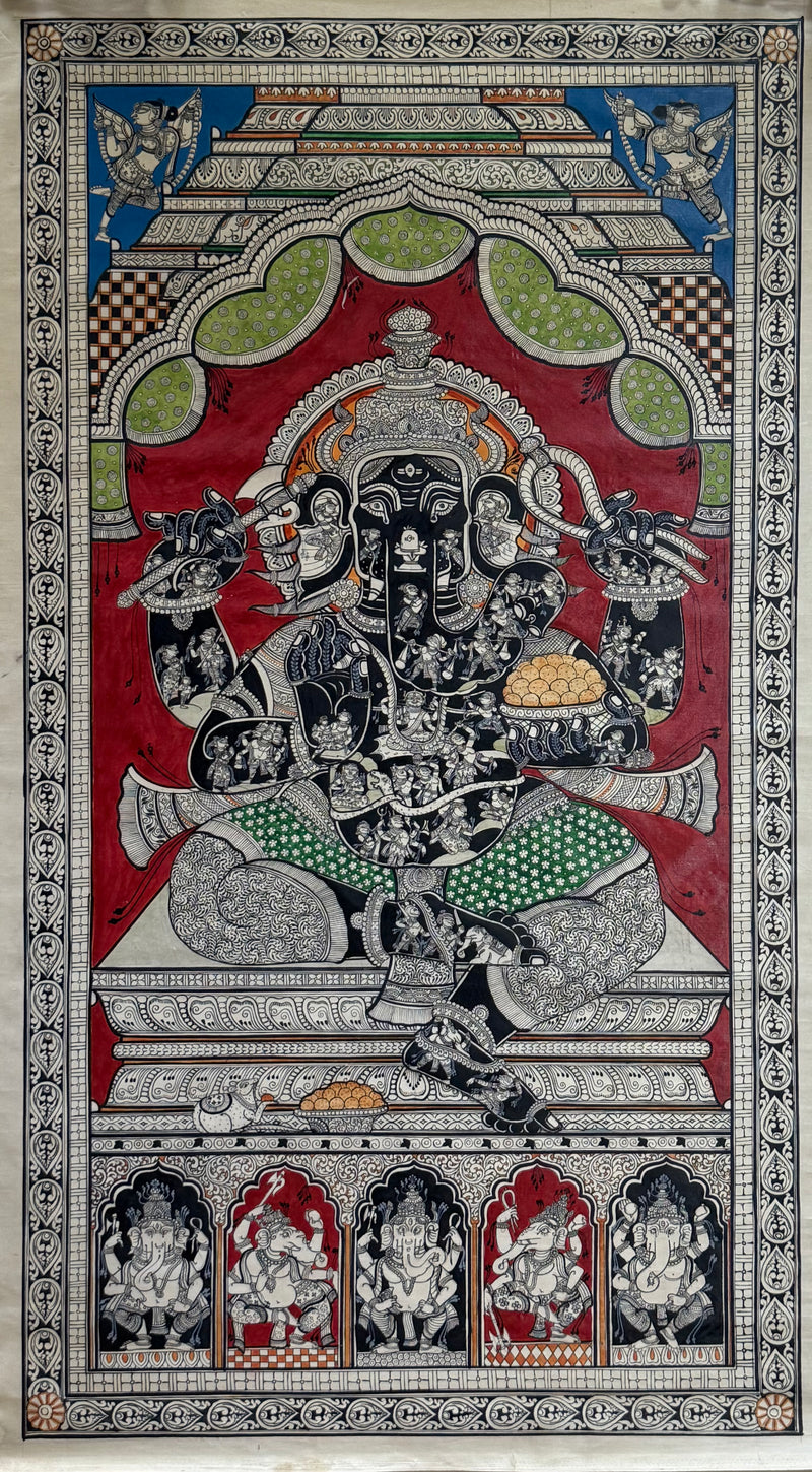 Ganesha Story Pattachitra