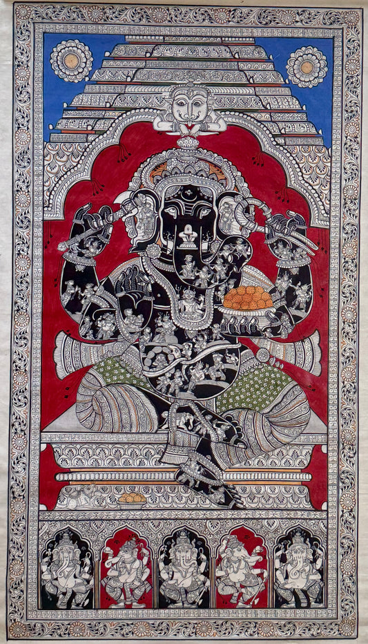 Ganesha Story Pattachitra
