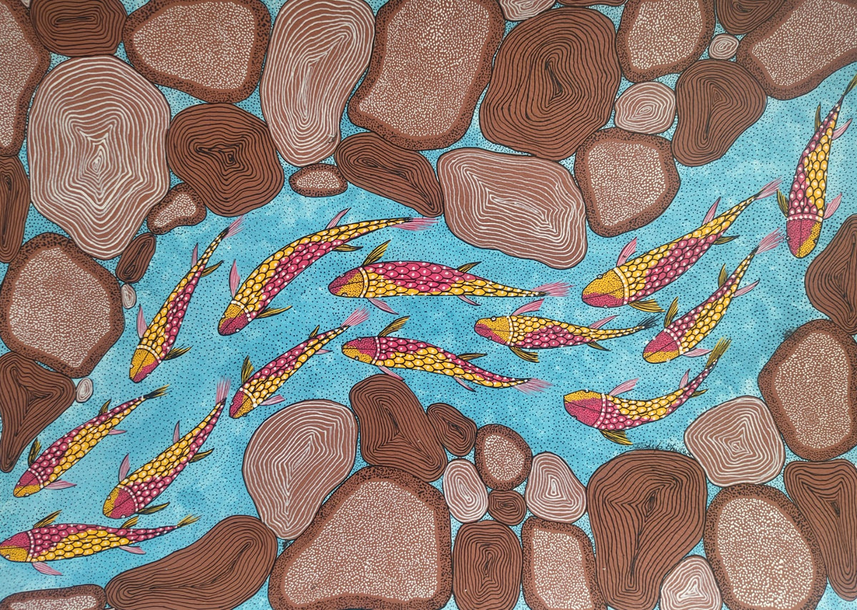 Gond Fishes - Set of 3