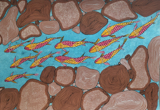 Gond Fishes - Set of 3