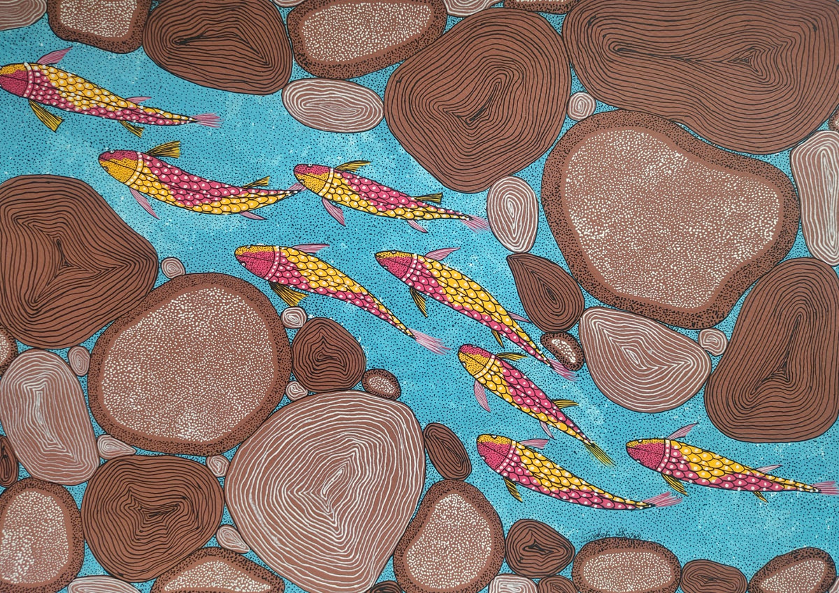 Gond Fishes - Set of 3