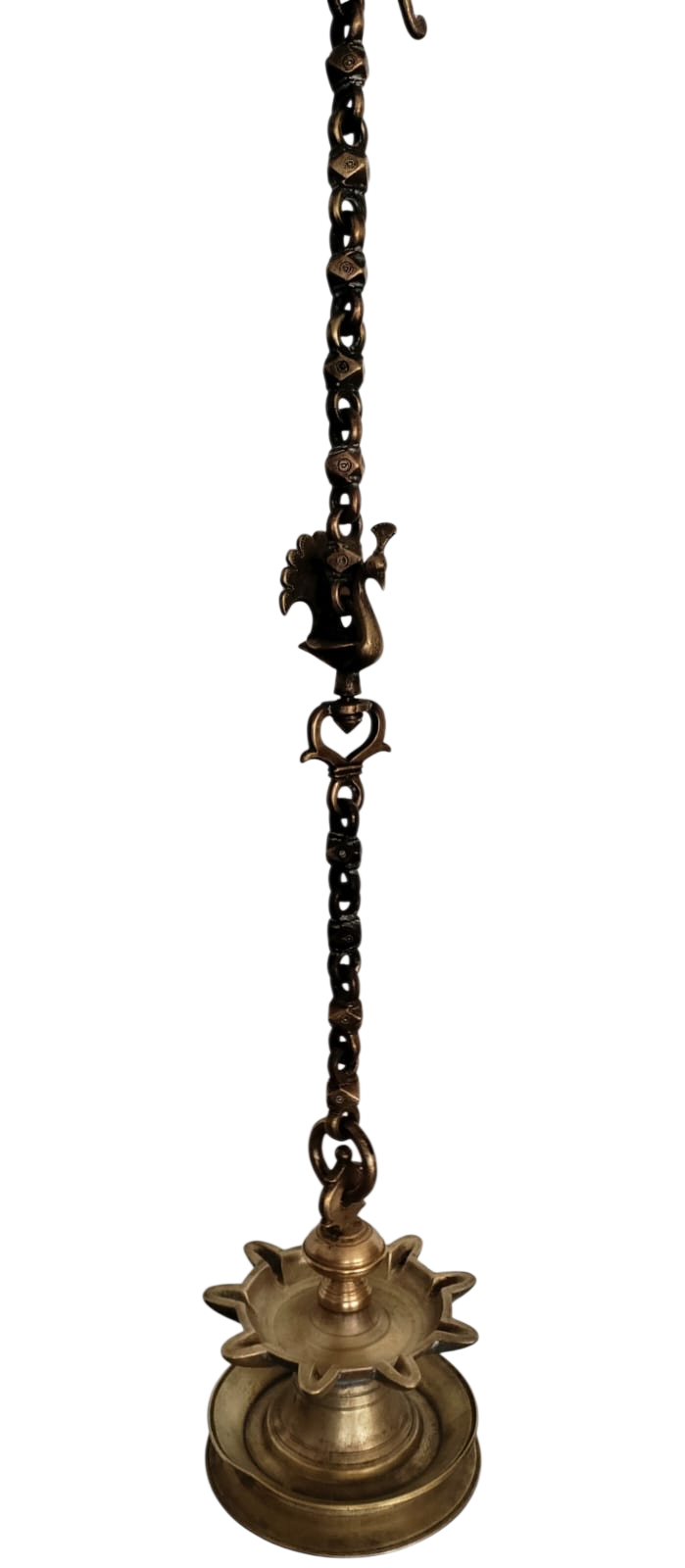 Peacock Chain Lamp