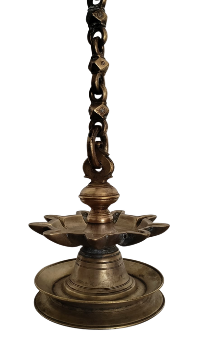 Peacock Chain Lamp