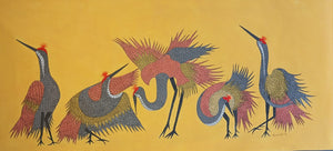 Fluttering Flamingos