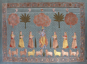 Krishna with Gopikas