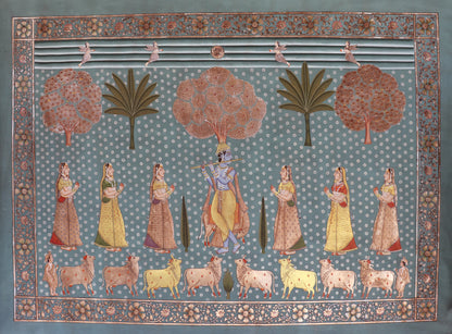 Krishna with Gopikas