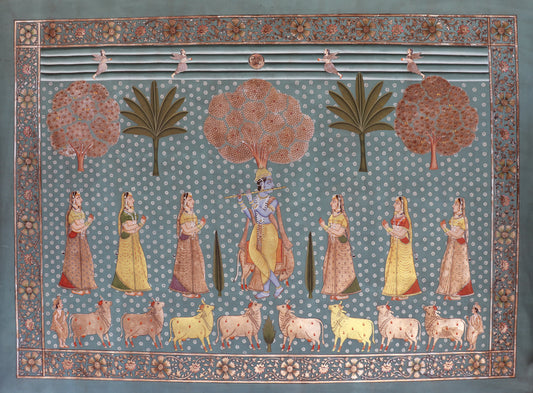 Krishna with Gopikas