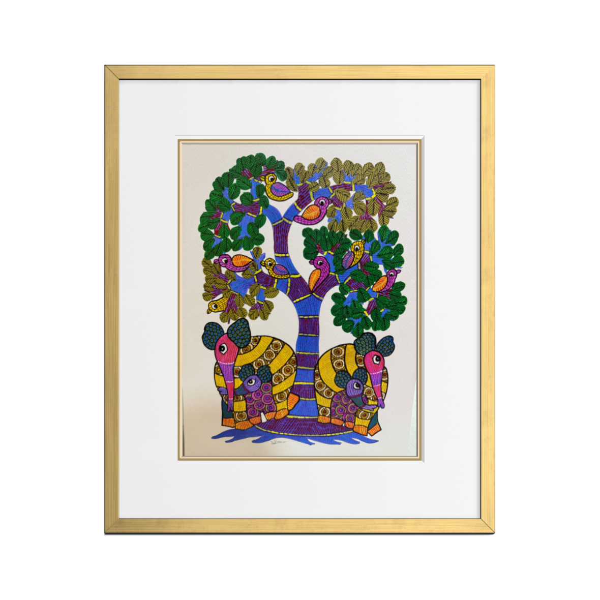 Gond Elephant Family