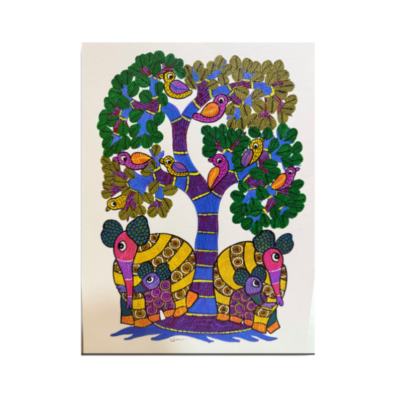Gond Elephant Family