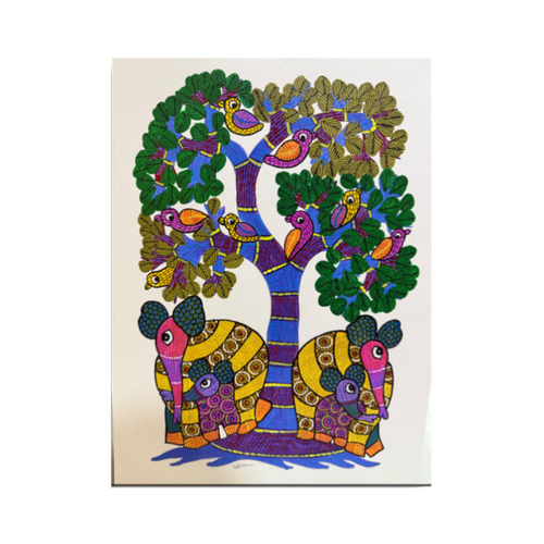 Gond Elephant Family