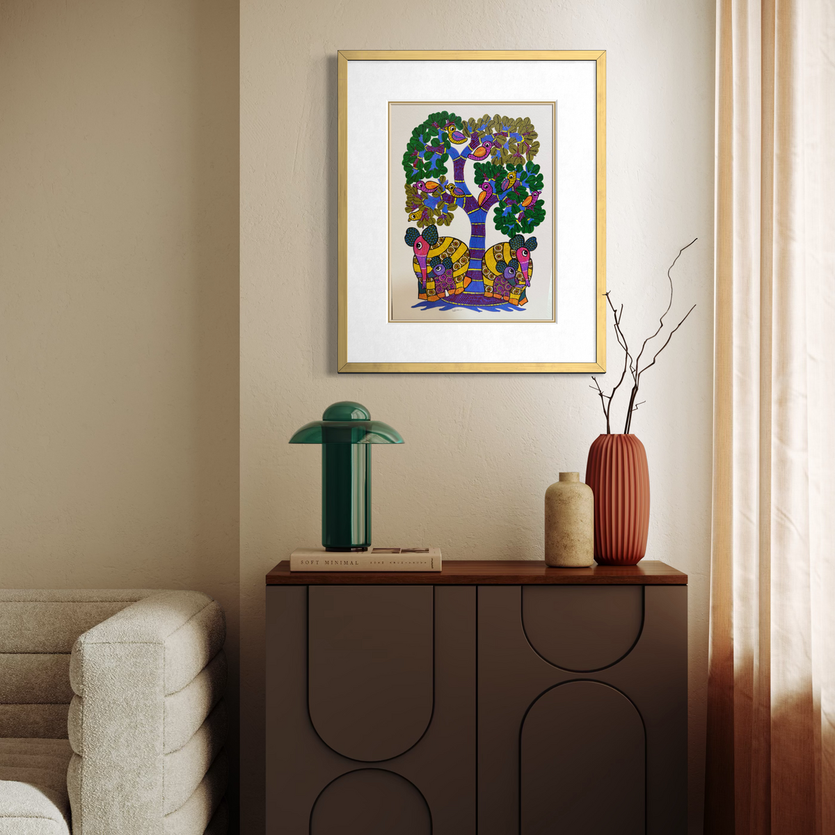Gond Elephant Family