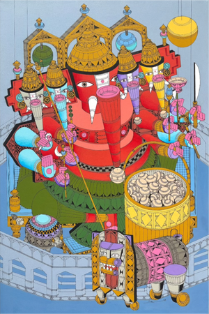 Panchmukhi Ganesha