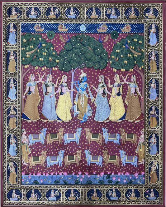 Krishna Sang Gopiya